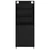 Highboard s ladicama Crni hrast 69,5 x 34 x 180 cm