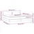 Krevet box spring s madracem LED crni 200x200cm od umjetne kože