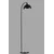 Aberto Design Podna lampa Azra , 154 cm, E27, Crna