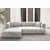 ATELIER DEL SOFA Ugaona garnitura Petra Left White