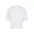Mens T-shirt oversized Cropped white