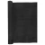 Balkonski zaslon crni 600 x 80 cm od poliratana