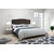 Postelja 14 slim z gumbi - 140x200 cm