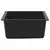 Umivaonik Crna 430 x 460 mm 80% kvarc i 20% smola