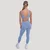 GymBeam Flow Sports Bra Azure