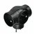 DPM Stikalo 3x16A (2P+T), max. 3500W, IP20, črno, 1+1 gratis! [P901B]