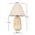 OPVIQ Višebojena stona lampa BK210