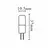 LED sijalica G4/2W/12V 4000K