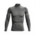 Majice Under Armour Hg Armour Comp Mock LS Carbon Heather/ Black L