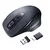 Sanwa Supply Bežični miš, 2.4GHz, Crni