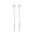 ELLI Uhani  srebrna