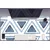 Decormat Podloga za mizo Triangles 120x60 cm
