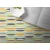 Decormat PVC podloga Geometrijski ovali 60x90 cm
