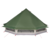 Tipi šator s krovom s pohranom Zelena 508 x 470 x 300 cm taft