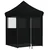 Šator za zabave 200 x 200 x 306 cm Crna Oxford tkanina