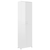 vidaXL Ormar za hodnik visoki sjaj bijeli 55 x 25 x 189 cm od iverice