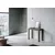 Ityhome Ityhome 90 x 77 konzolna miza rjava, (20848097)