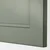 METOD Podni element s policama, bela/Axstad sivozelena, 20x60 cm