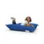 ATELIER DEL SOFA Lazy bag Cushion Pouf 100x100 Blue