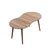 HANAH HOME Sto za dnevnu sobu Moon Walnut