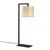 Opviq Stona lampa E27 Socket, Krem-Crna