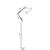 Brilagi - Fleksibilna podna lampa TASKER 1xE27/60W/230V 157 cm crna