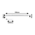 Rabalux LED lampa Bareg, 8W, 3000-4000K, 59cm, Bela