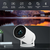 Prenosni pametni projektor Sparklenut 4K, Full HD 1080P - bela