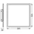 Ledvance - LED panel PLANON LED/40W/230V