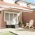 Nadstrešnica Šareni 350 x 250 x 165 cm Poliester i aluminij