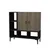 Hanah Home Konzola Platin, 100x100x35 cm, Crna-orah