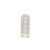 HANAH HOME Ogledalo Ovalis Dar Gold