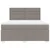 Vidaxl Box spring postelja z vzmetnico taupe 180x200 cm blago
