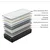 Homestar Postelja JASPER 90x200 cm siva