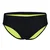 Mens swimsuit aqua sphere essential slip black/yellow s - uk32