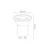 Ekolight LED žarnica Eko-Light Mini GU10, 3 W, 4000 K