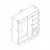 Hanah home Ormar Kale 180x190x52cm Beli
