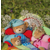 Plišasta miška lutkovno gledališče Colors-Doudou Puppet Mouse Squirrel Kaloo 20 cm v darilni embalaži za najmlajše