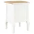 vidaXL Nočna omarica 2 kosa MDF 35x30x49 cm bela