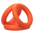 California Exotics Alpha Tri-Ring Orange