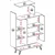 Hanah Home Polica 90x132x32cm Orah