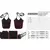 Torbica DEVIL FASHION - Gothic - Rdeča - AS09502