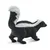 Safari Črtasti skunk