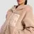 GymBeam Women‘s Sherpa Jacket Canyon