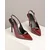 Shoeberry Ženske cipele na štiklu 5413, Bordo
