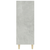 Komoda siva boja betona 69,5x32,5x90 cm od konstruiranog drva