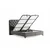Hanah Home Ram za krevet Samira, 154x122x200 cm, Sivi