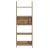 Hanah Home Polica za knjige Country, 64x180x30 cm, Hrast