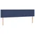Vidaxl Box spring postelja z vzmetnico modra 160x200 cm blago