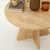 HANAH HOME Sto za dnevnu sobu Mushroom Sapphire Oak